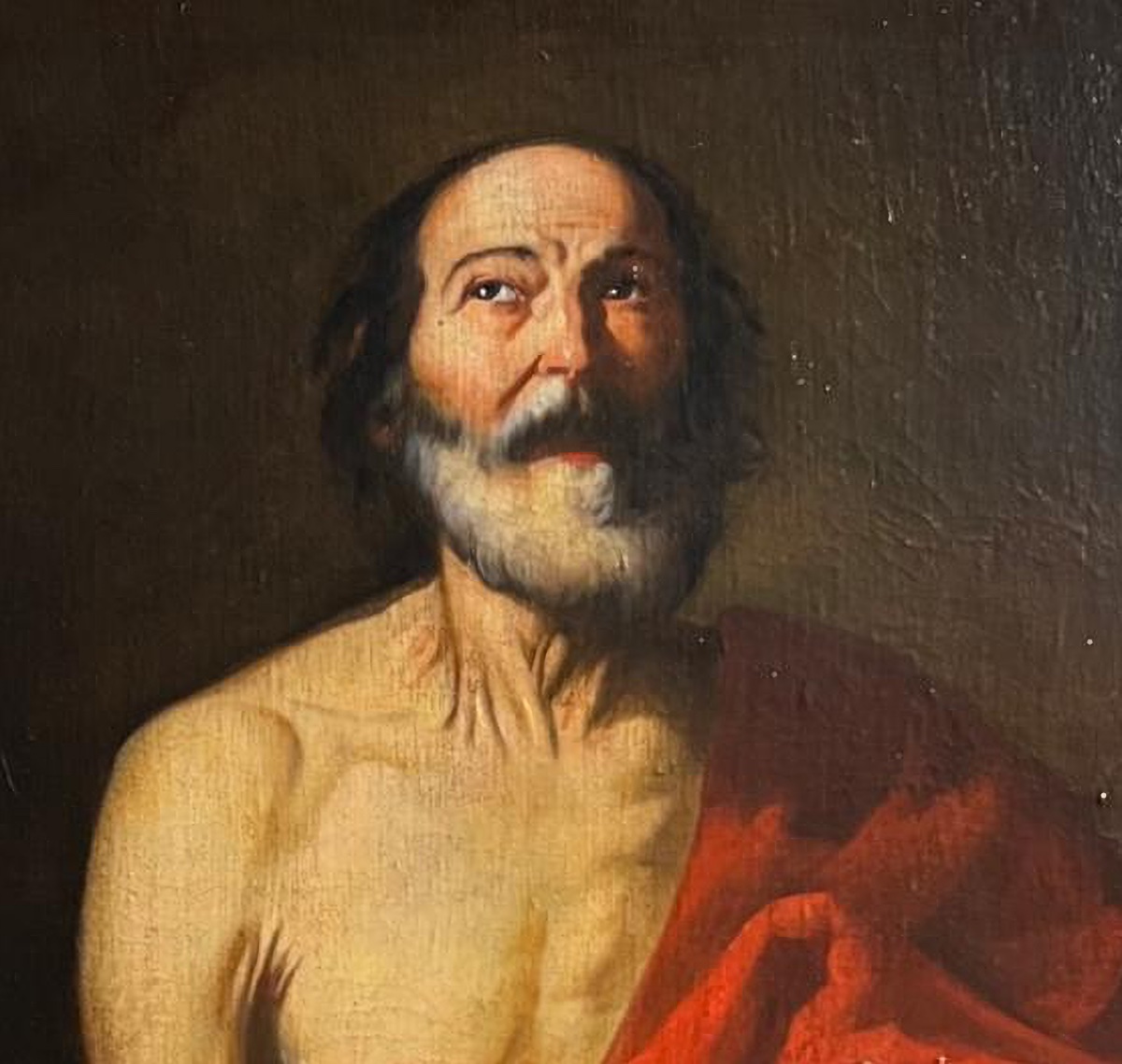 Disciple de José de Ribera, école napolitaine, fin du XVIIe siècle-photo-3