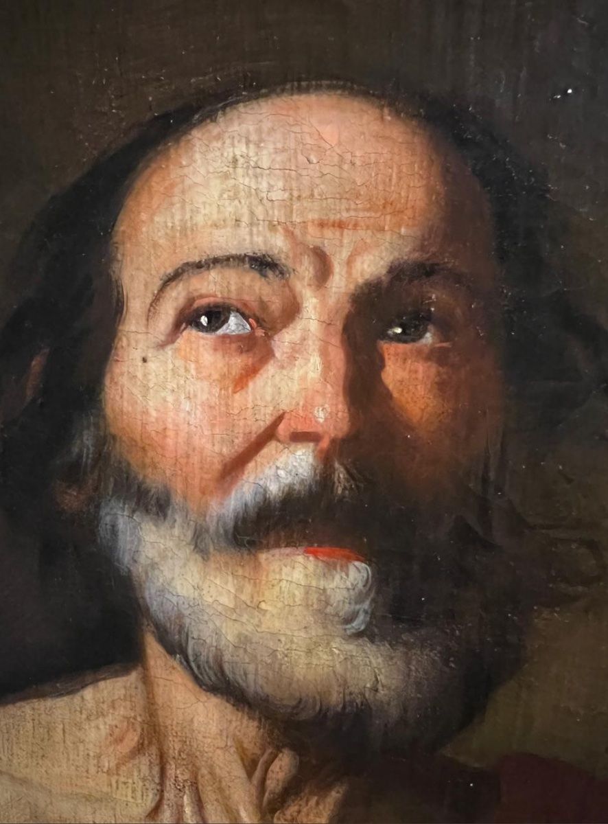 Disciple de José de Ribera, école napolitaine, fin du XVIIe siècle-photo-1
