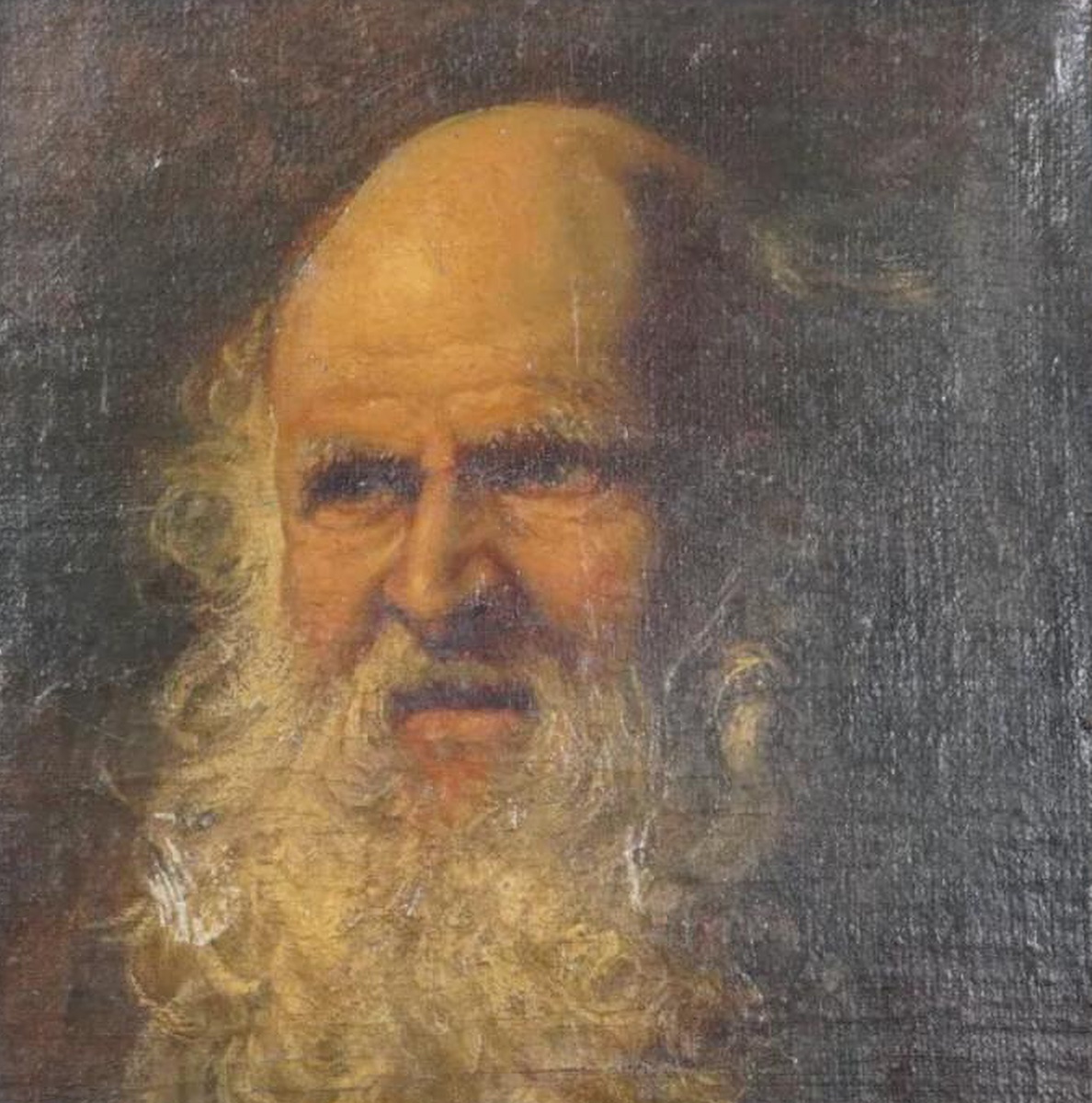 École flamande, fin du XVIIIe siècle. École de Pierre Paul Rubens. « Portrait d'un homme barbu -photo-2