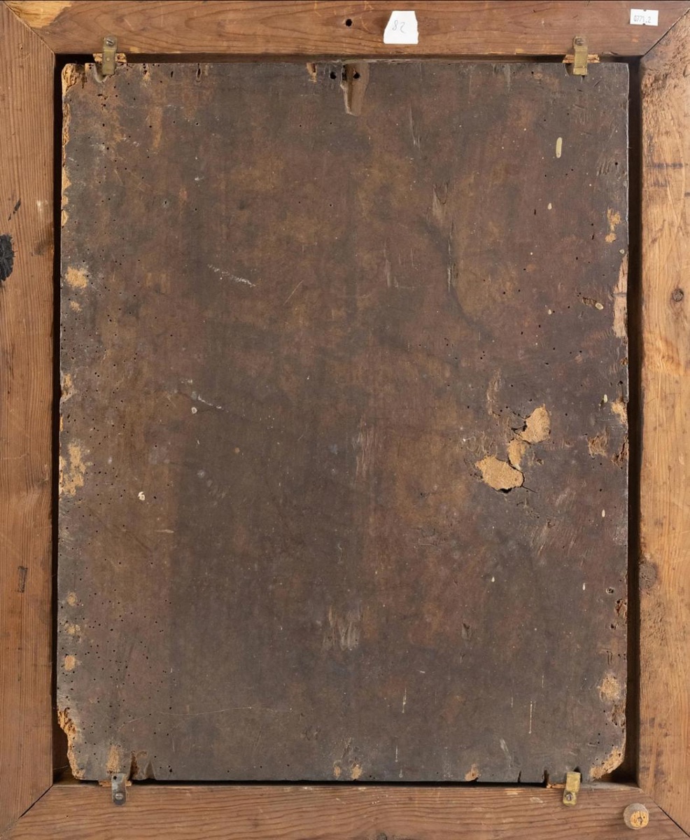 Flemish School Panel Painting, Late 16th Century-photo-4