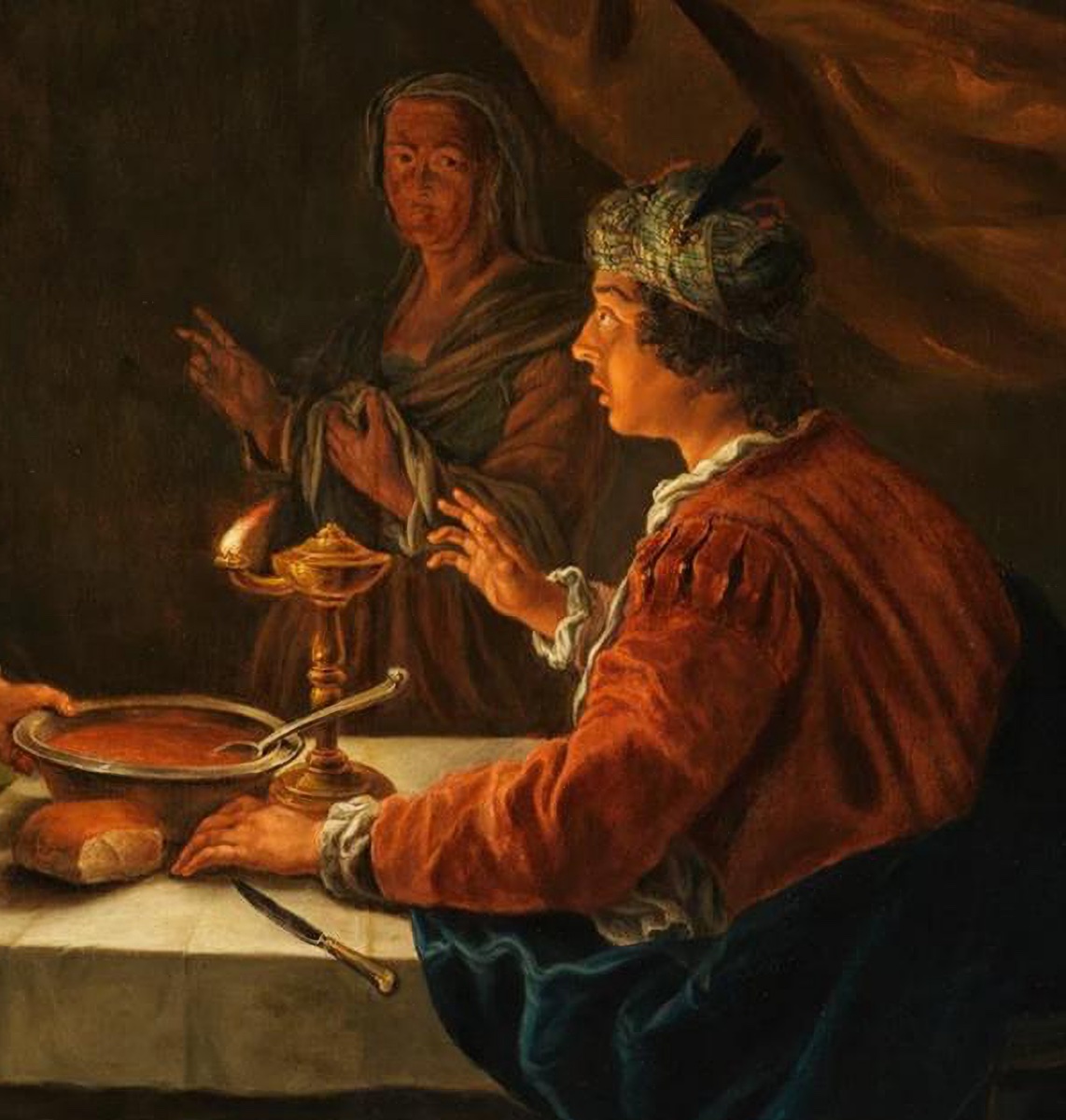 Matthias Stom (stomer), "esau Sells His Birthright To Jacob For A Bowl Of Lentils"-photo-3