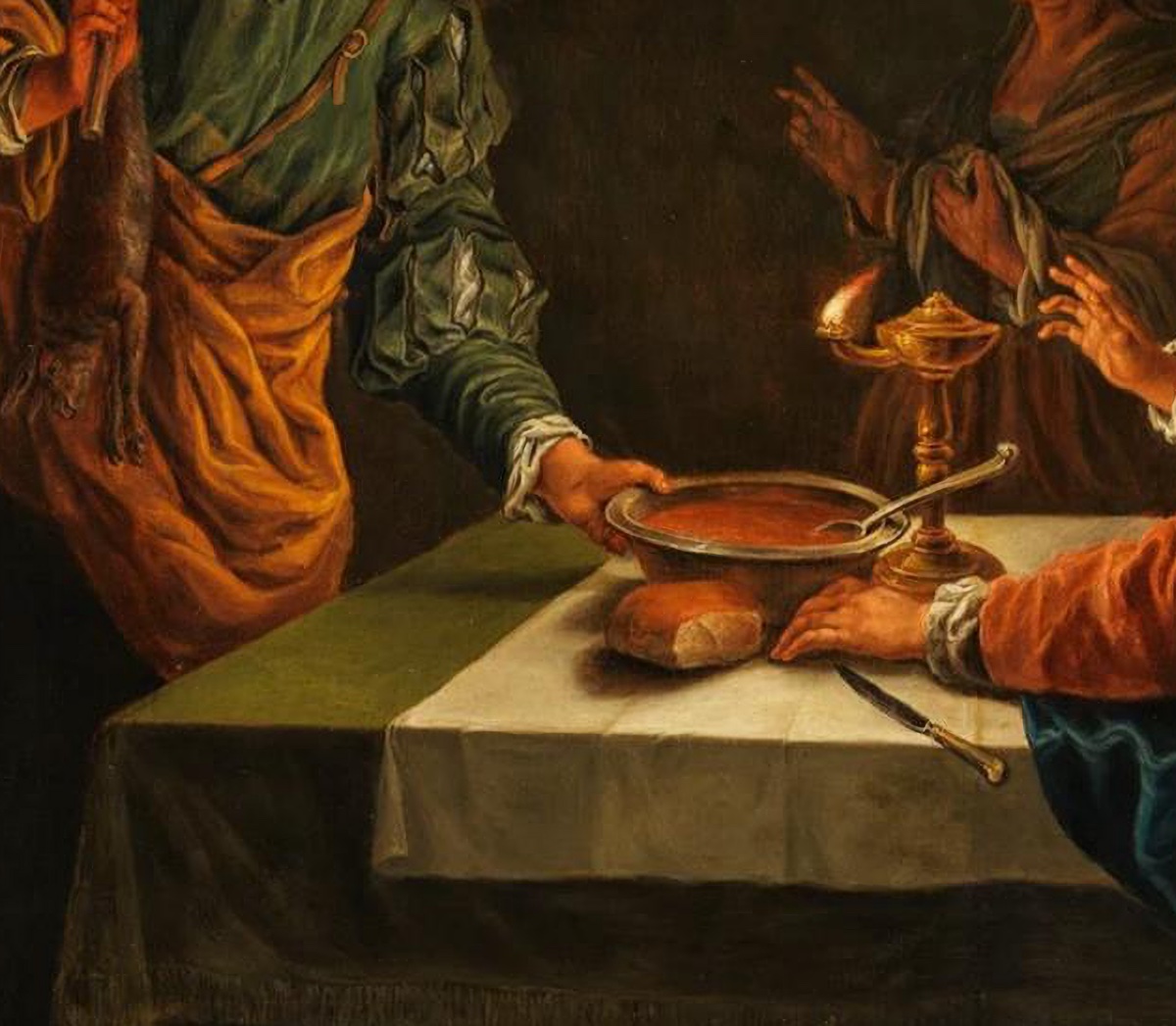 Matthias Stom (stomer), "esau Sells His Birthright To Jacob For A Bowl Of Lentils"-photo-4
