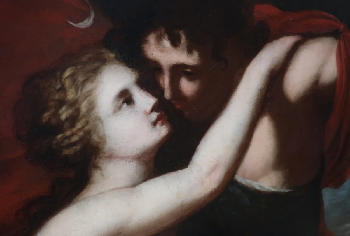 Orphée et Eurydice, École italienne du XVIIe siècle-photo-1