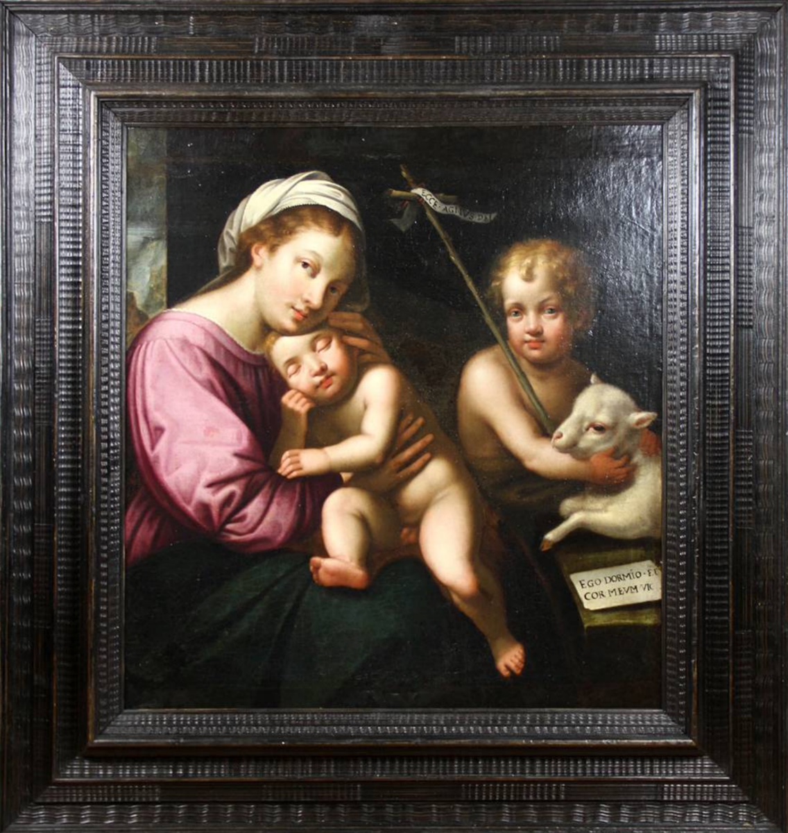 Simon de Vouet, 1590-1649, « La Vierge à l'Enfant "