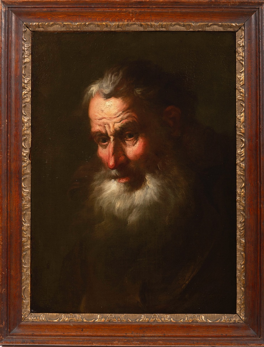 German Master, 18th Century – Portrait Of A Bearded Old Man 