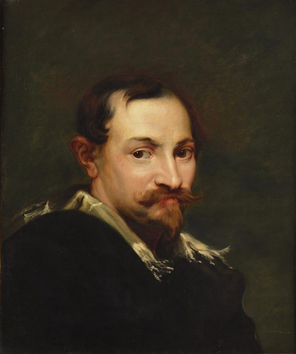 Antoine Van Dyck (1599–1641), Late 17th-century Circle, “portrait Of The Painter Jan Wildens”-photo-4