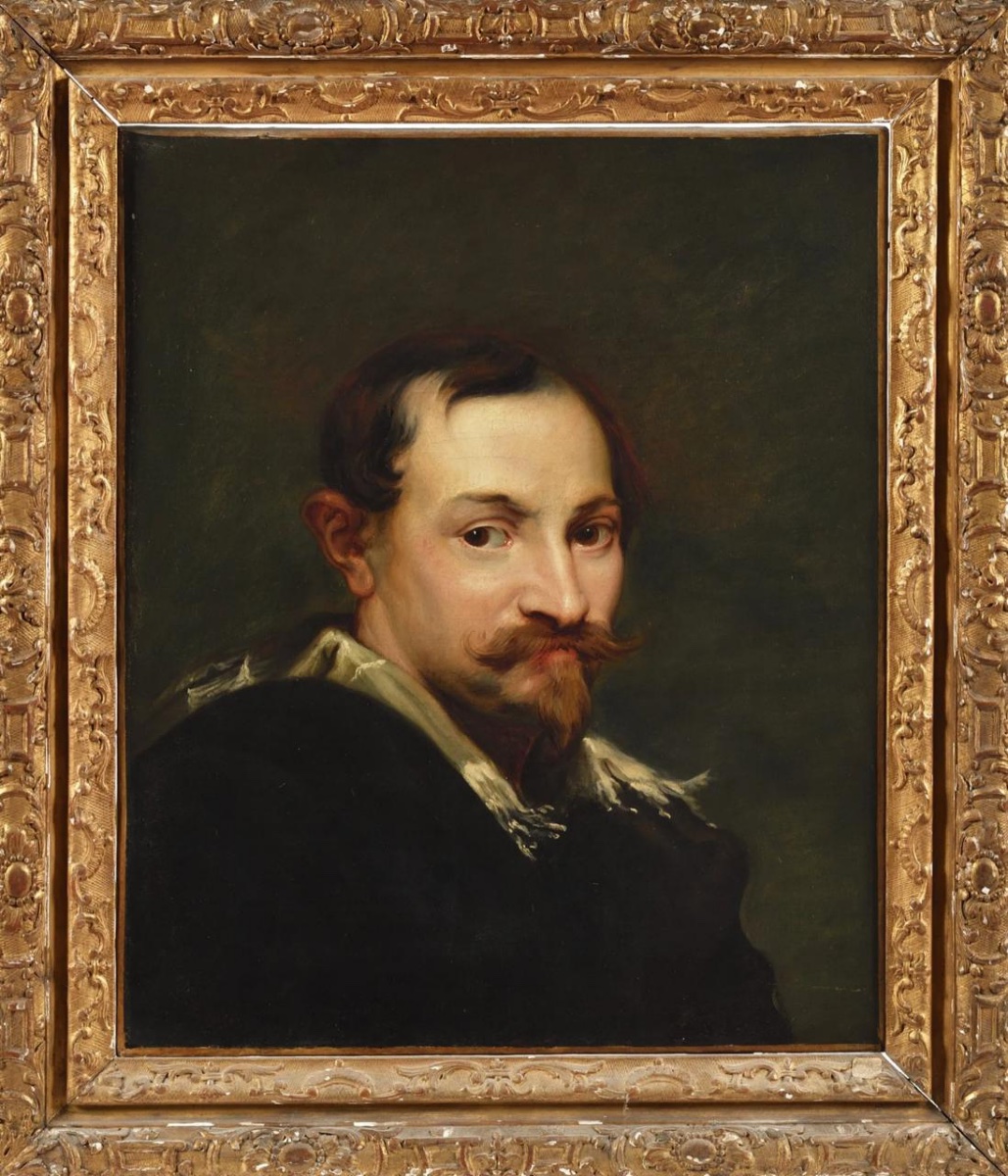 Antoine Van Dyck (1599–1641), Late 17th-century Circle, “portrait Of The Painter Jan Wildens”