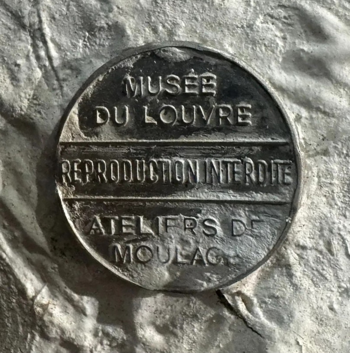 BAS-RELIEF DU LOUVRE : LA CHASSE D'ASSURBANIPAL – BAS-RELIEF ASSYRIEN EN GYPSE ​​(NINIVE, 1900)-photo-2