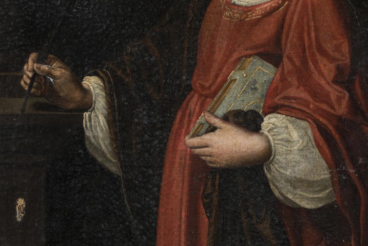 17th-century Florentine School, “saint Catherine Of Alexandria”-photo-2