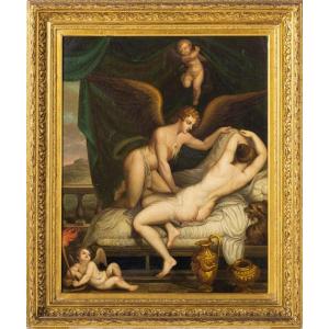 Venus And Cupid, 19th Century. French School