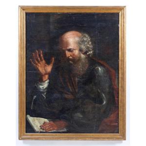 École Italienne du XVIIe siècle « Saint Matthieu »