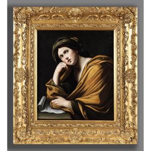 Francesco Cozza, 1605-1682, Rome, attribué à La Sibylle de Tiburto