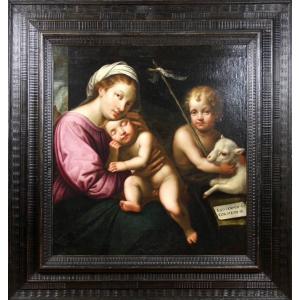 Simon De Vouet, 1590–1649, “the Virgin And Child”