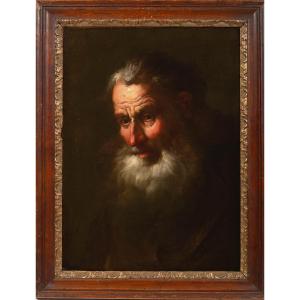 German Master, 18th Century – Portrait Of A Bearded Old Man
