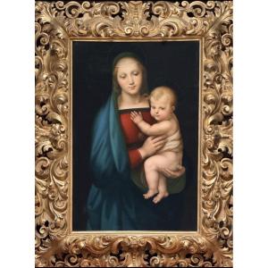 Italian School, Late 18th Century, After Raphael Sanzio, Known As Raphael. The Virgin 