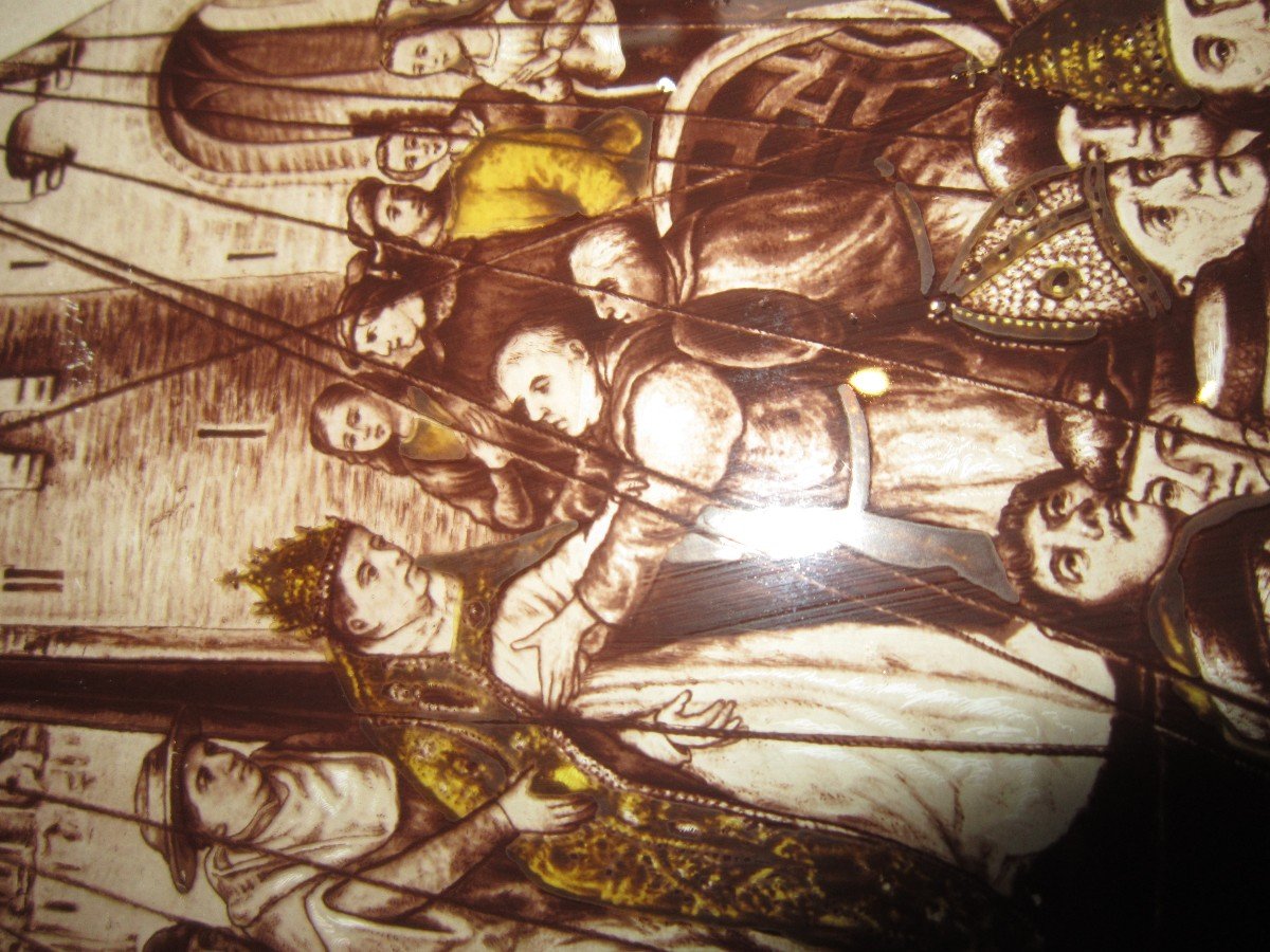 Vitrail Memling Chasse De Sainte Ursule-photo-4