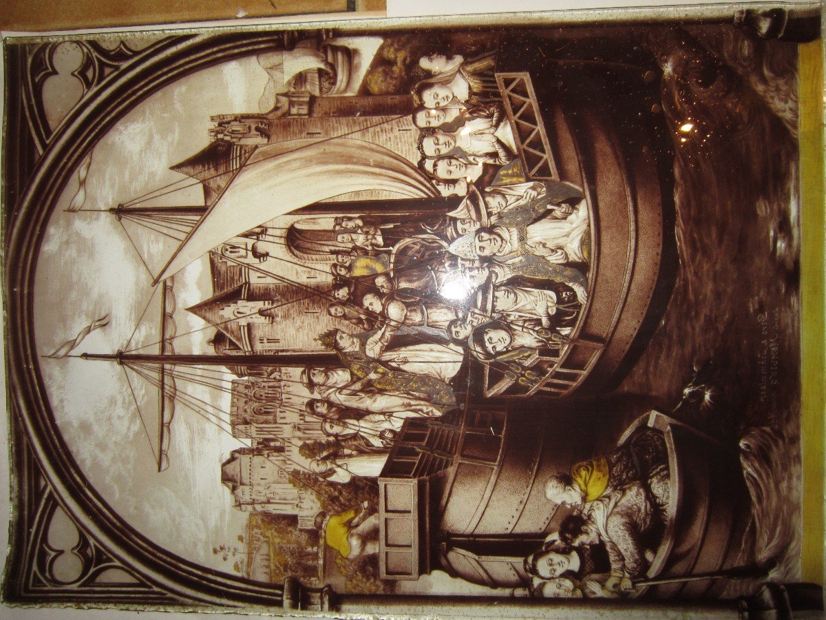 Vitrail Memling Chasse De Sainte Ursule-photo-4
