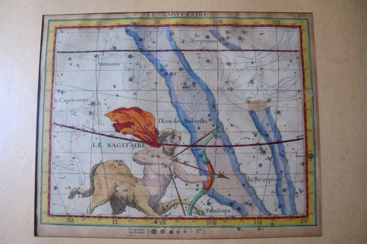 Flamsteed Fortin 1776 Celestial Atlas Maps-photo-2