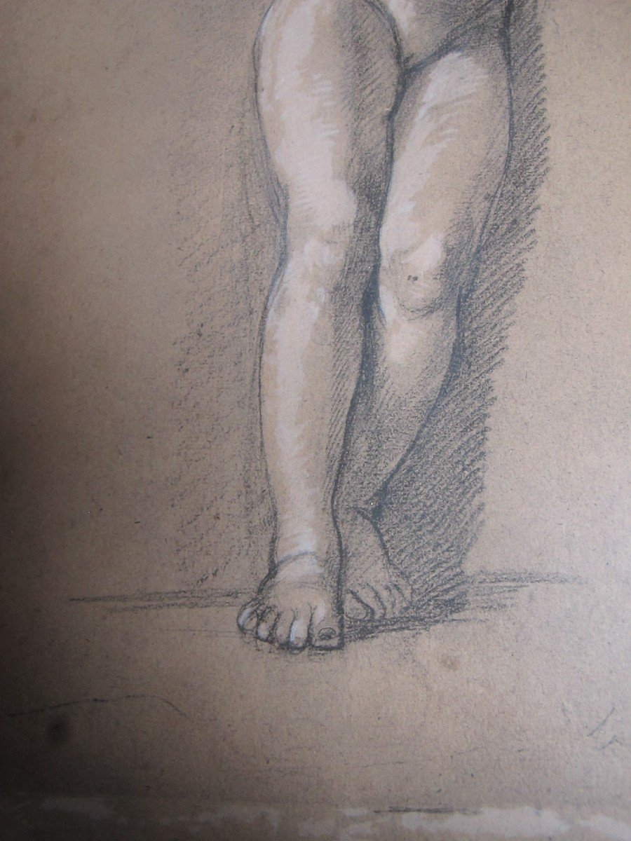 Eugene Delacroix Naked Child Procede Jacomet-photo-2