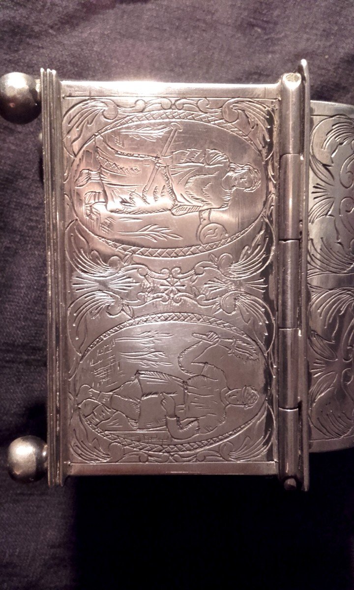 Knottekisje Coffret De Mariage Argent Massif -photo-1