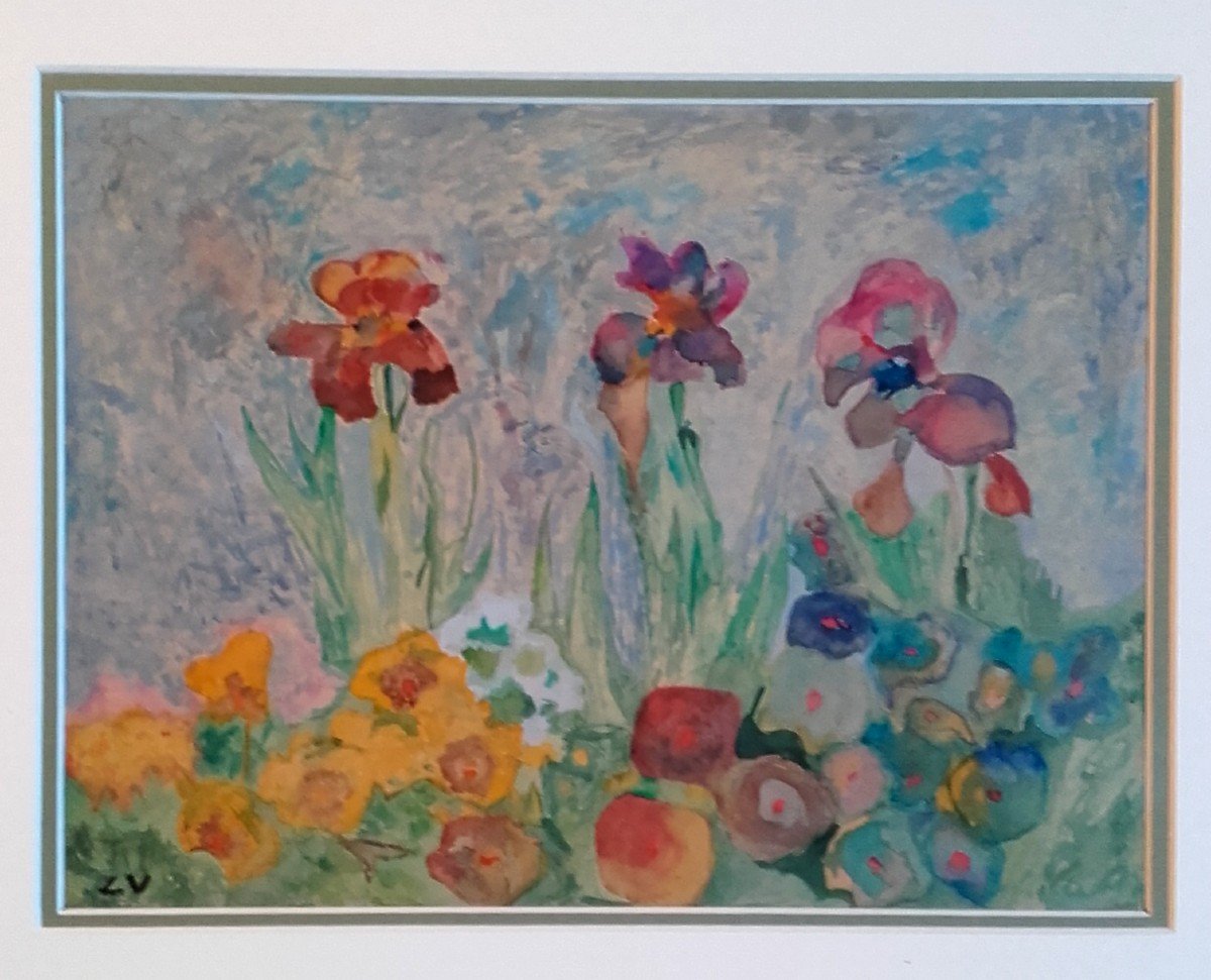 Louis Valtat Iris Et Capucines-photo-2