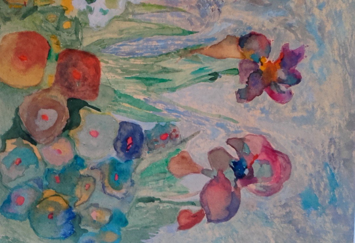 Louis Valtat Iris Et Capucines-photo-3