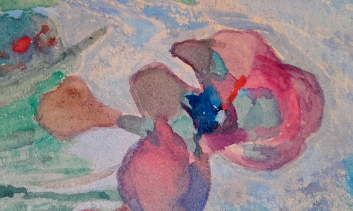 Louis Valtat Iris Et Capucines-photo-3