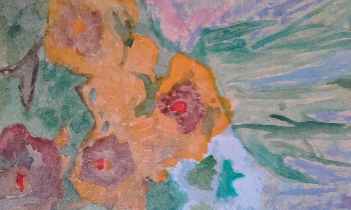 Louis Valtat Iris Et Capucines-photo-4