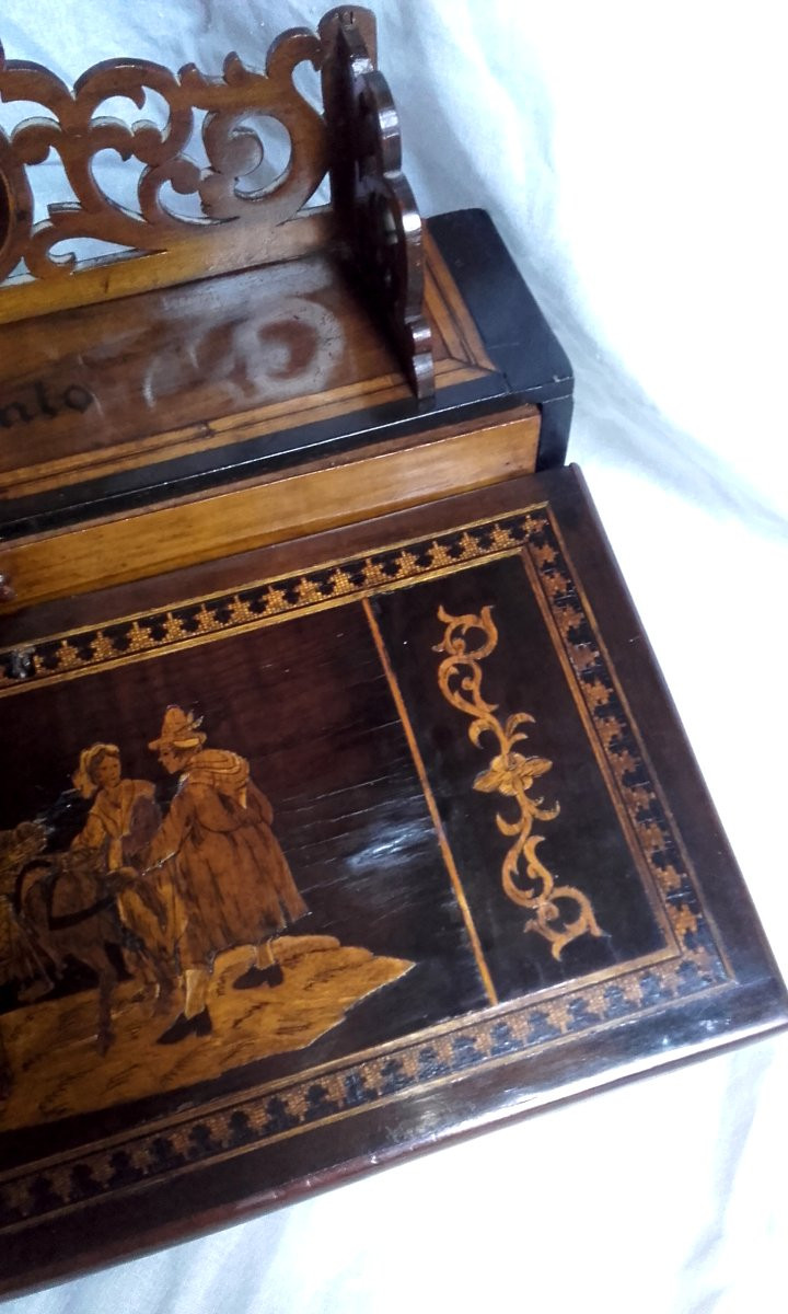 Ecritoire en marqueterie toutes faces de Sorrento-photo-2