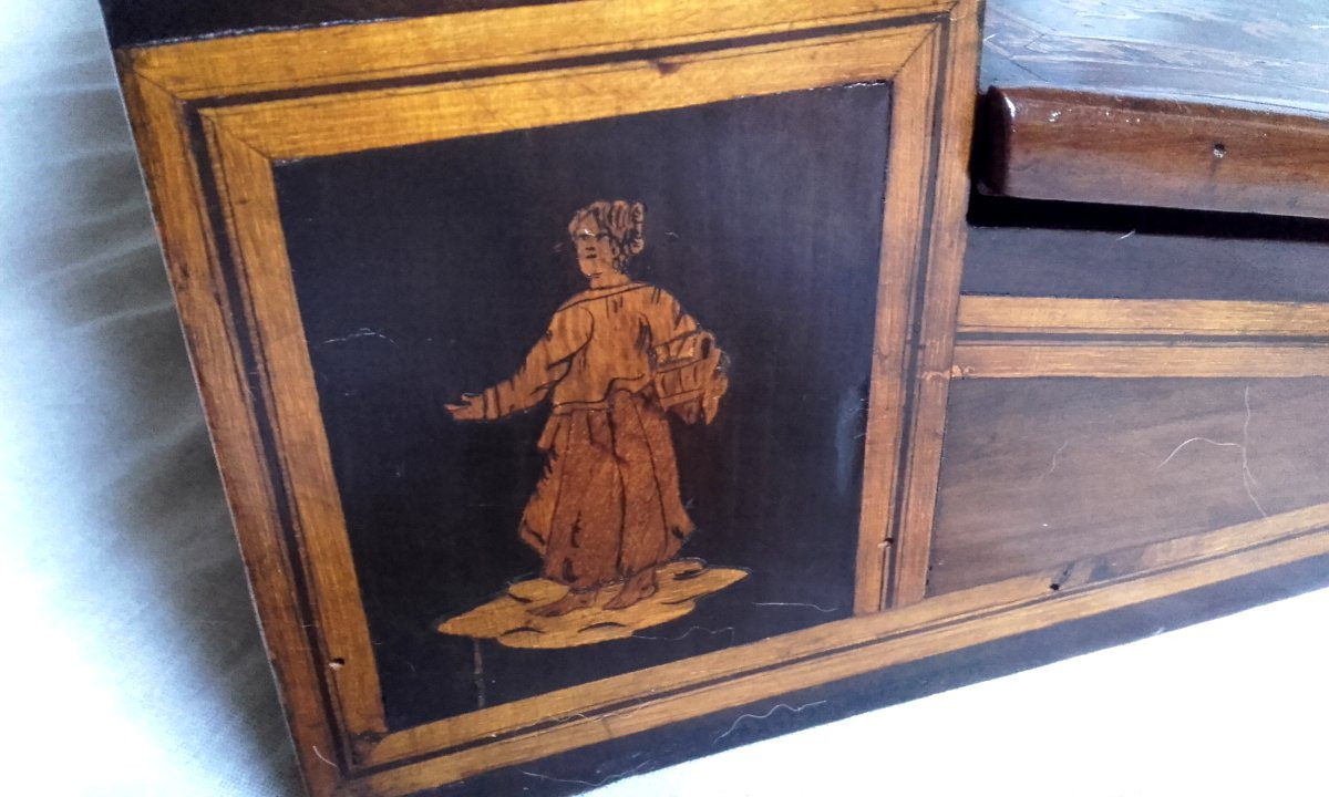 Ecritoire en marqueterie toutes faces de Sorrento-photo-6