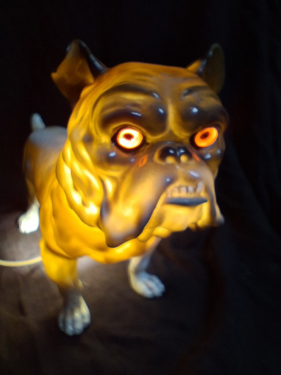 Porcelain Bulldog Night Light-photo-3