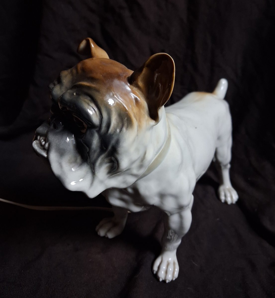 Porcelain Bulldog Night Light-photo-4