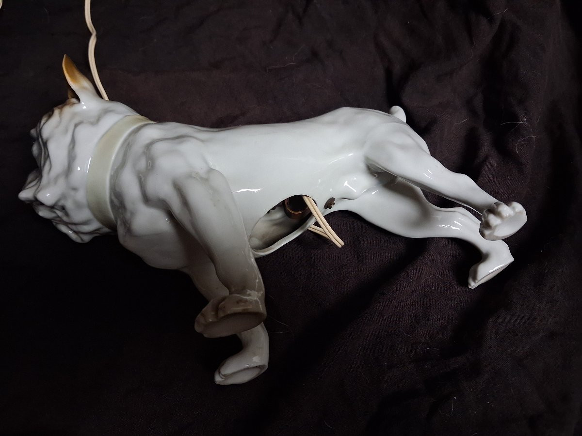 Porcelain Bulldog Night Light-photo-5
