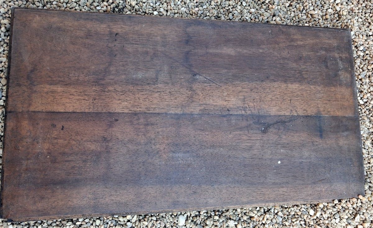 Pair Of Gothic Carved Walnut Panels, 68 X 36 Cm-photo-5