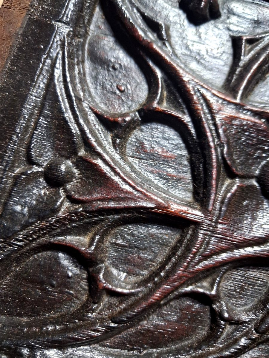Pair Of 19th-century Gothic Panels-photo-1