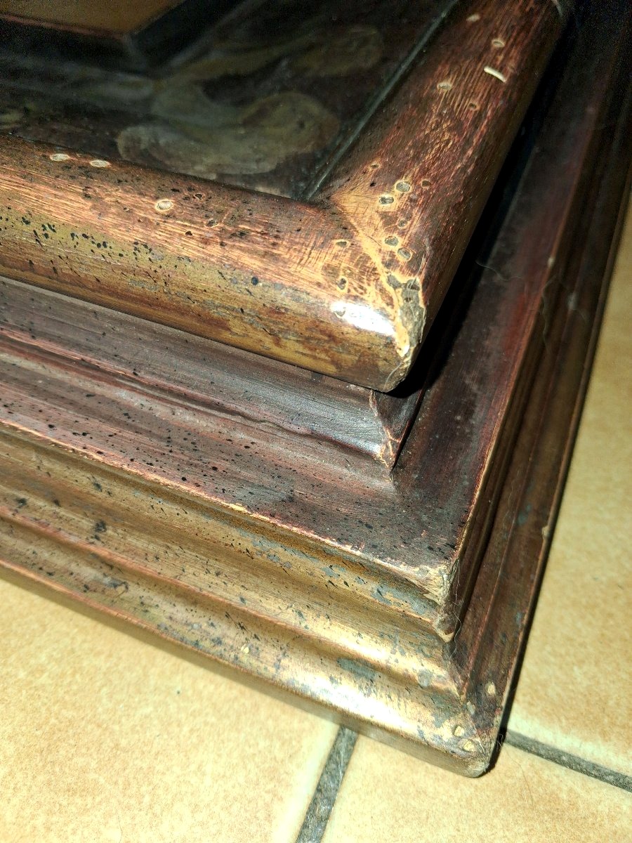 Large, Wide Renaissance-style Frame, 112 X 99 Cm-photo-1