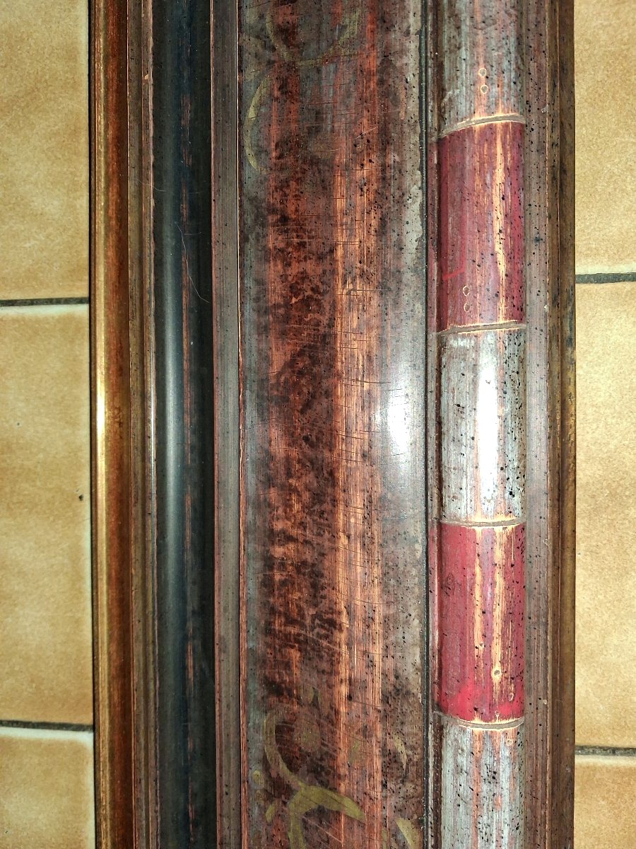 Large, Wide Renaissance-style Frame, 112 X 99 Cm-photo-6