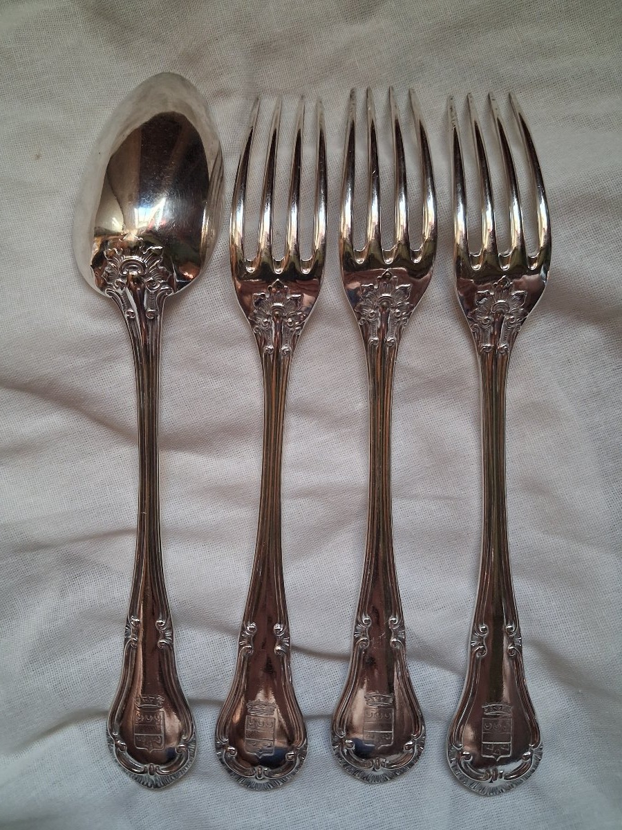 Armoiriés Solid Silver Cutlery-photo-3