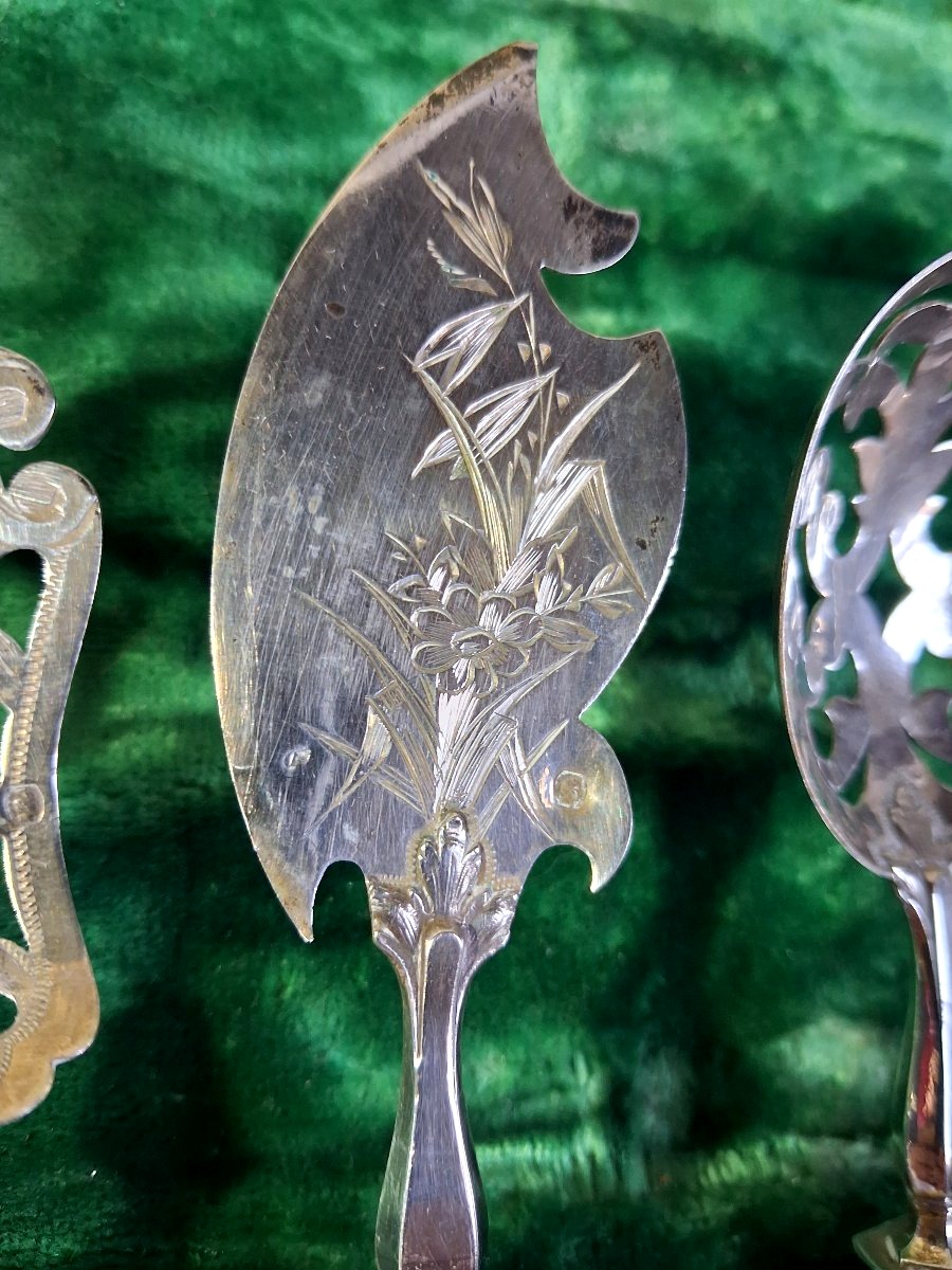 Solid Silver And Mother-of-pearl Dessert Set-photo-4