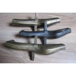 Bronze Spoon Molds Set Of Three Pieces Bazin