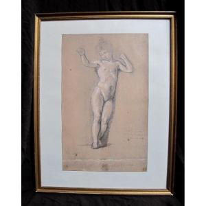 Eugene Delacroix Naked Child Procede Jacomet