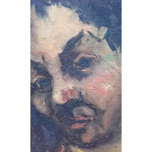XIX Oil On Canvas Double Sided Signed To Identify Follower Goya