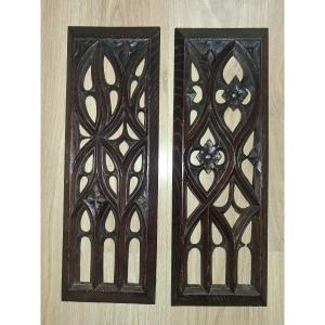 Gothic Panels With Openwork Windows