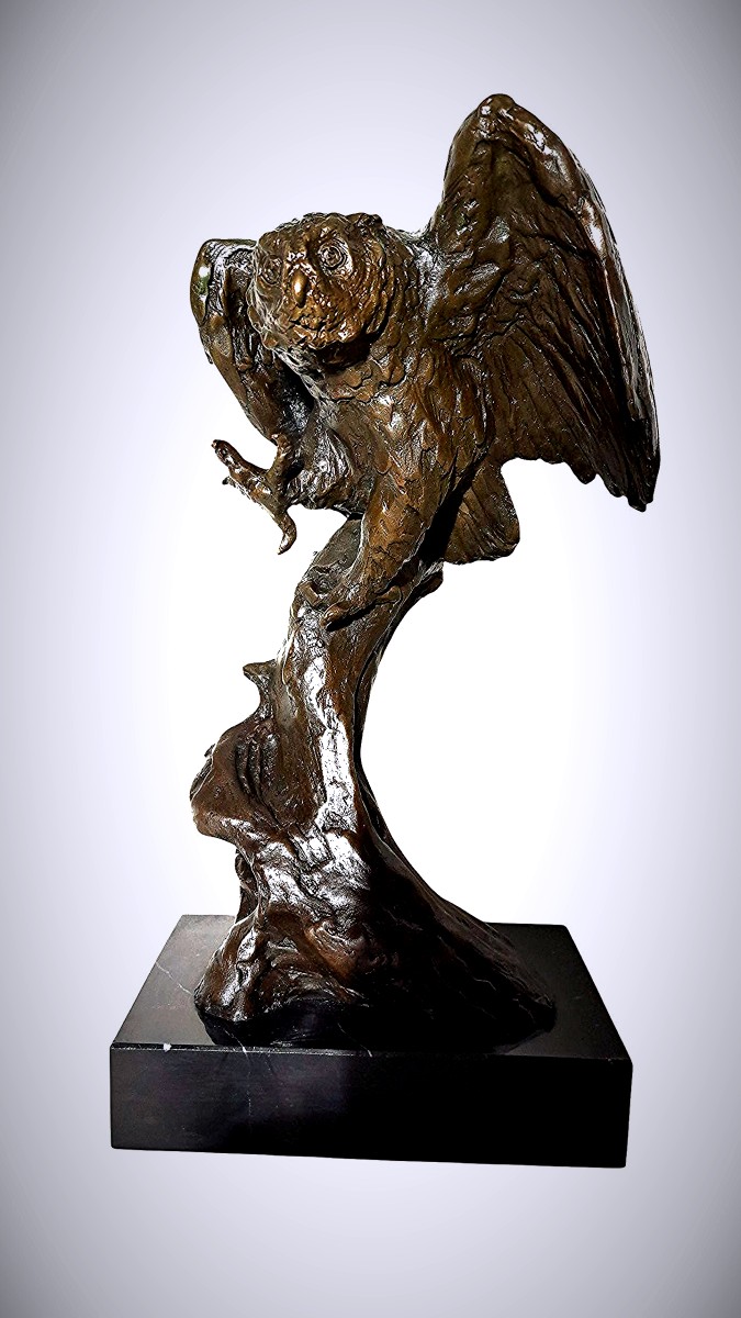 Bronze Japonais - Chouette