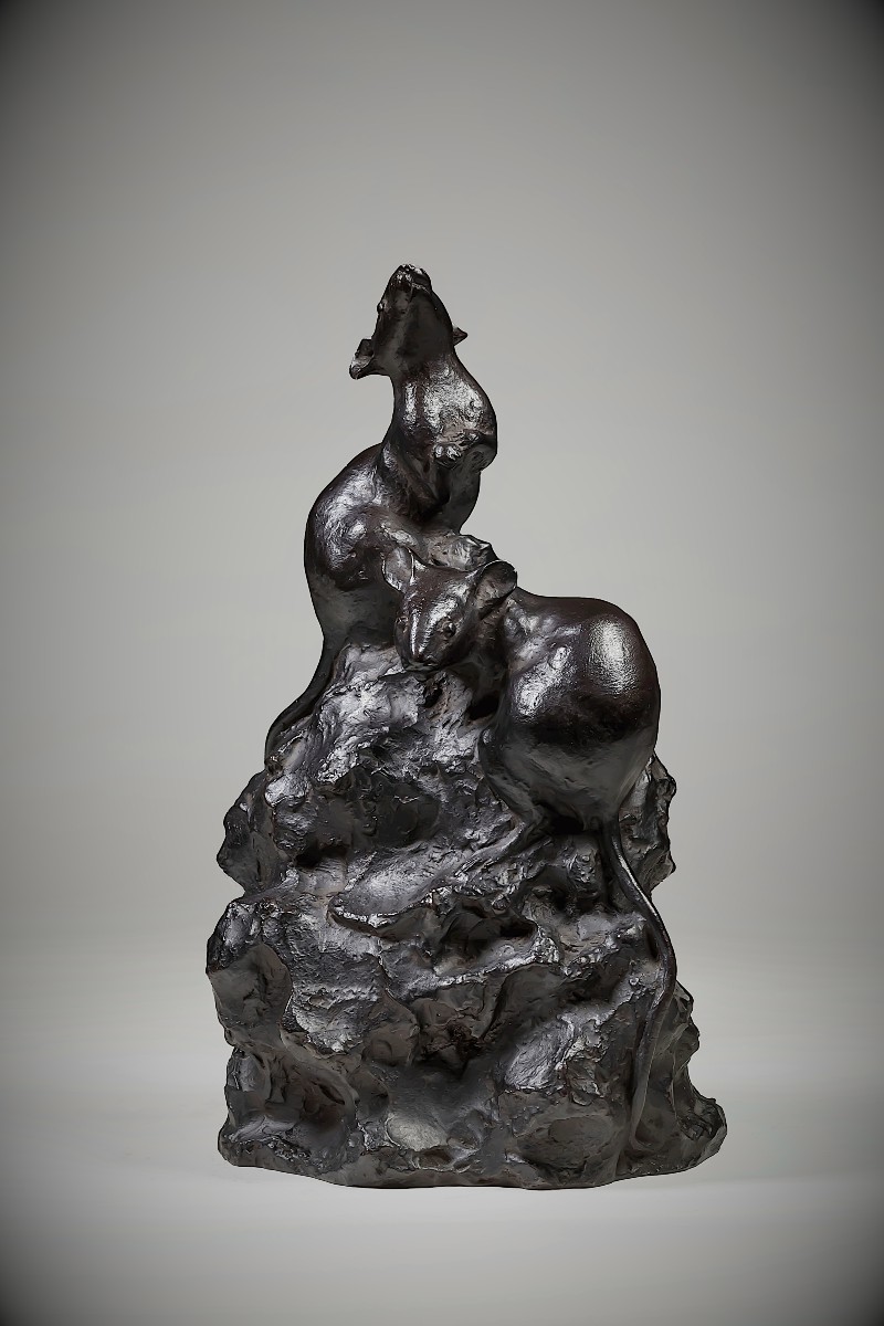 Japanese Bronze By Shin'ya Nakamura – Bridge To Heaven-photo-2