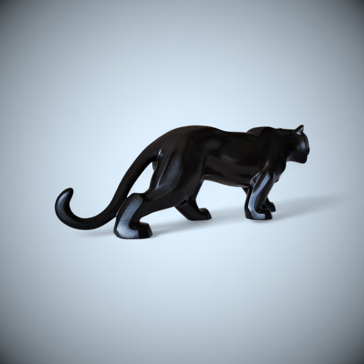 Japanese Bronze By Kabuki Hideaki (shumei): Tiger-photo-3