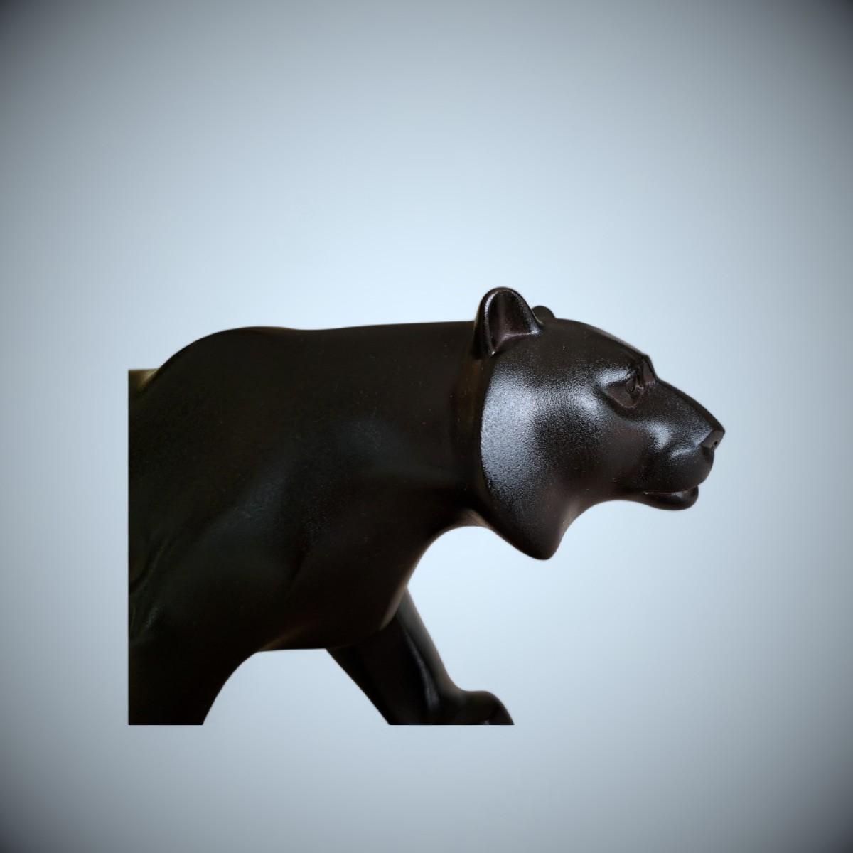 Japanese Bronze By Kabuki Hideaki (shumei): Tiger-photo-7