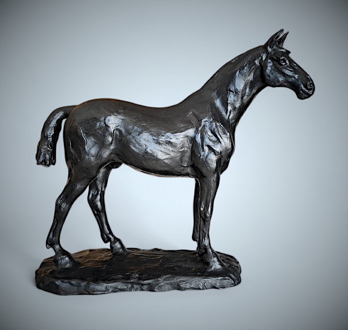 Japanese Bronze By Sakai Kozan  - Horse