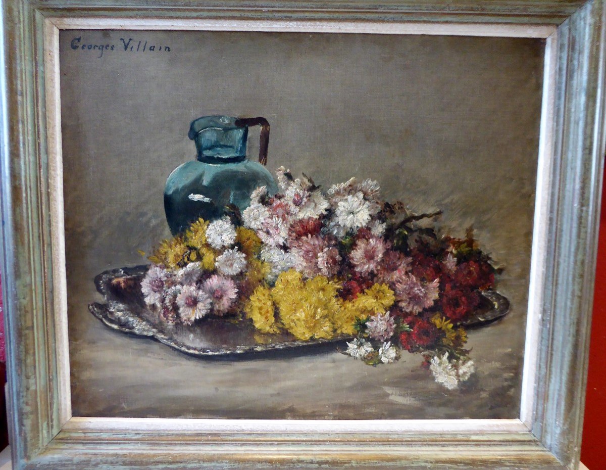 Jeté De Fleurs Par Henri Georges Villain.