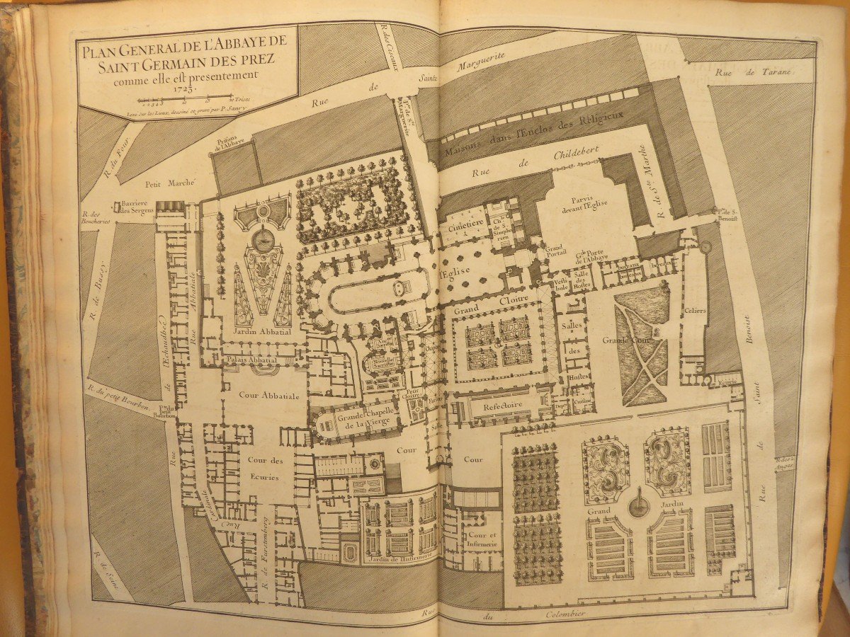 Histoire De l'Abbaye Royale De Saint Germain Des Prez,1724,e.o.-photo-4